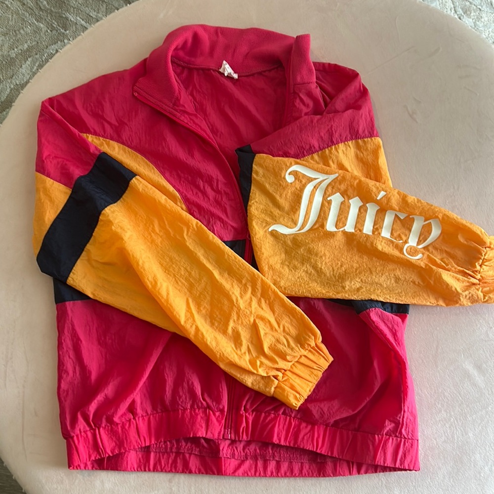 JUICY By Juicy Couture Wind Breaker Jacket Size Small